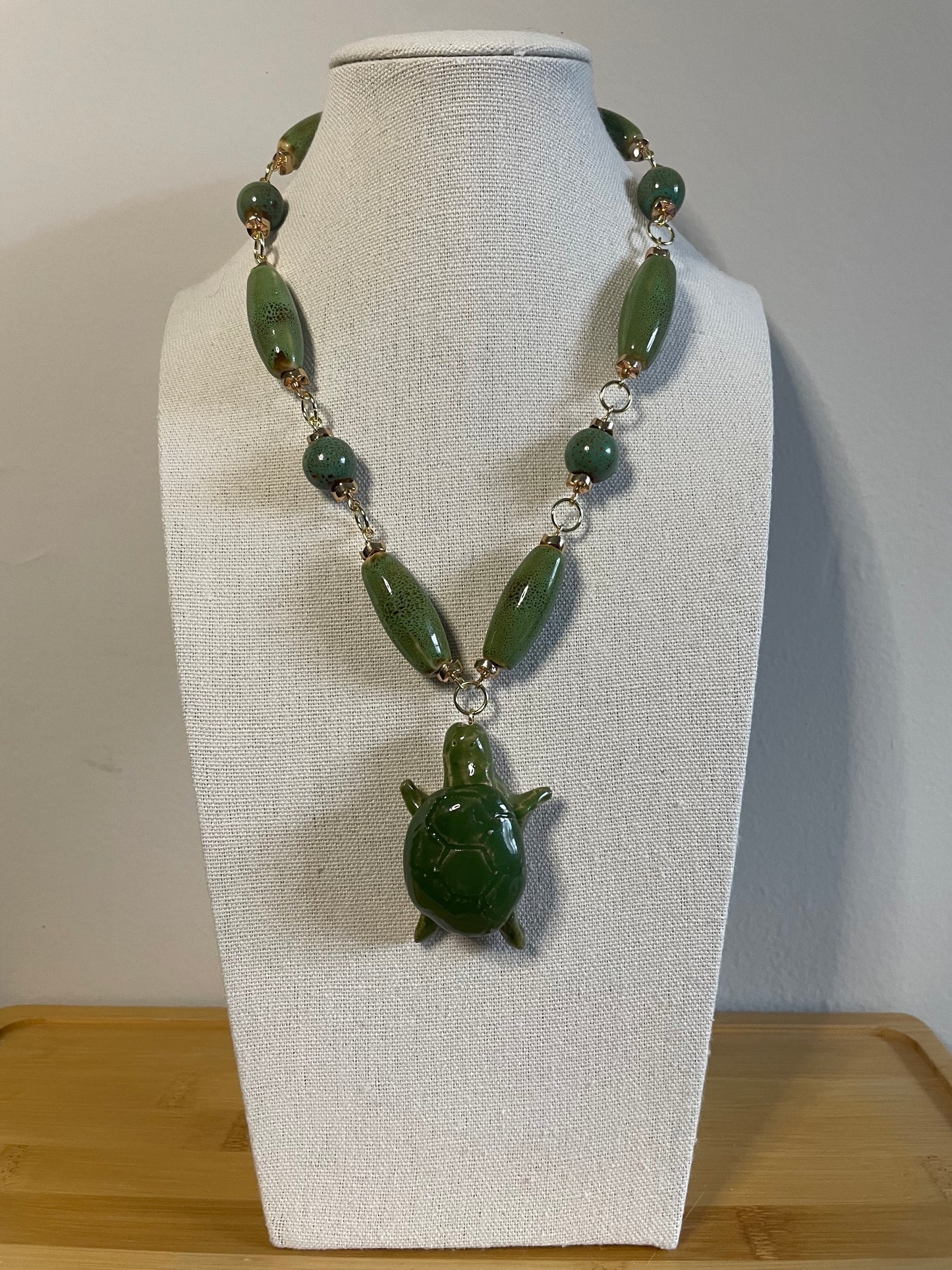 Ceramic Turtle Necklace