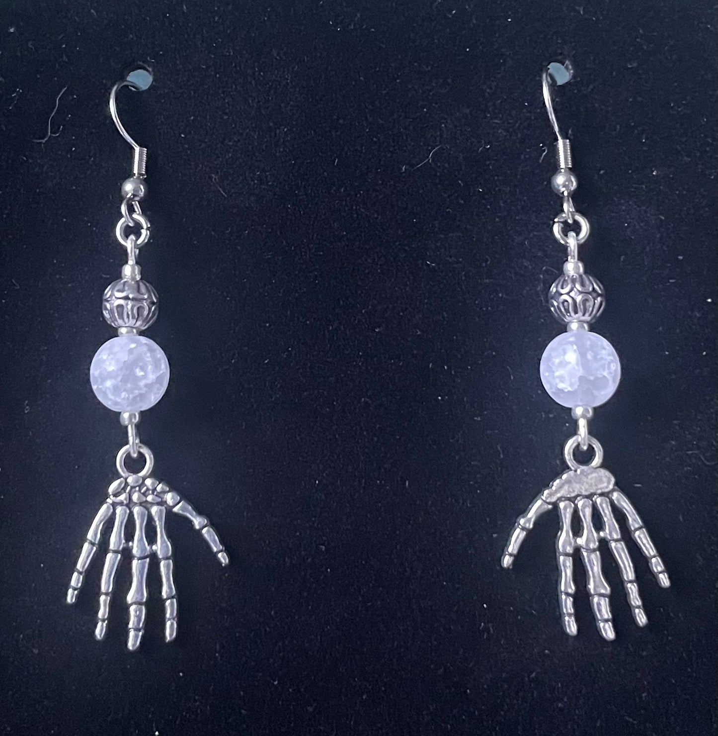 Skeleton Hands Earrings