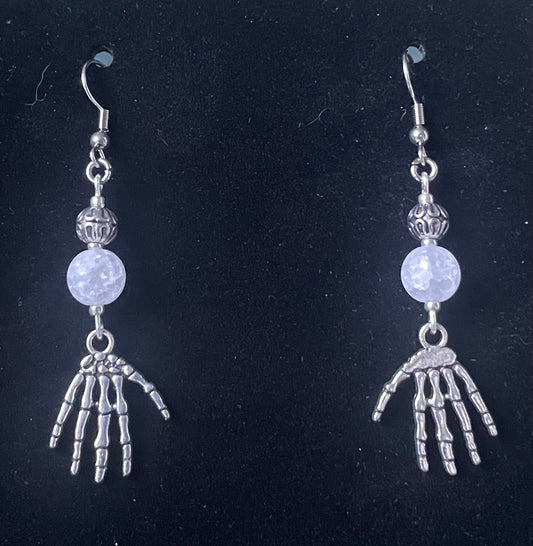 Skeleton Hands Earrings