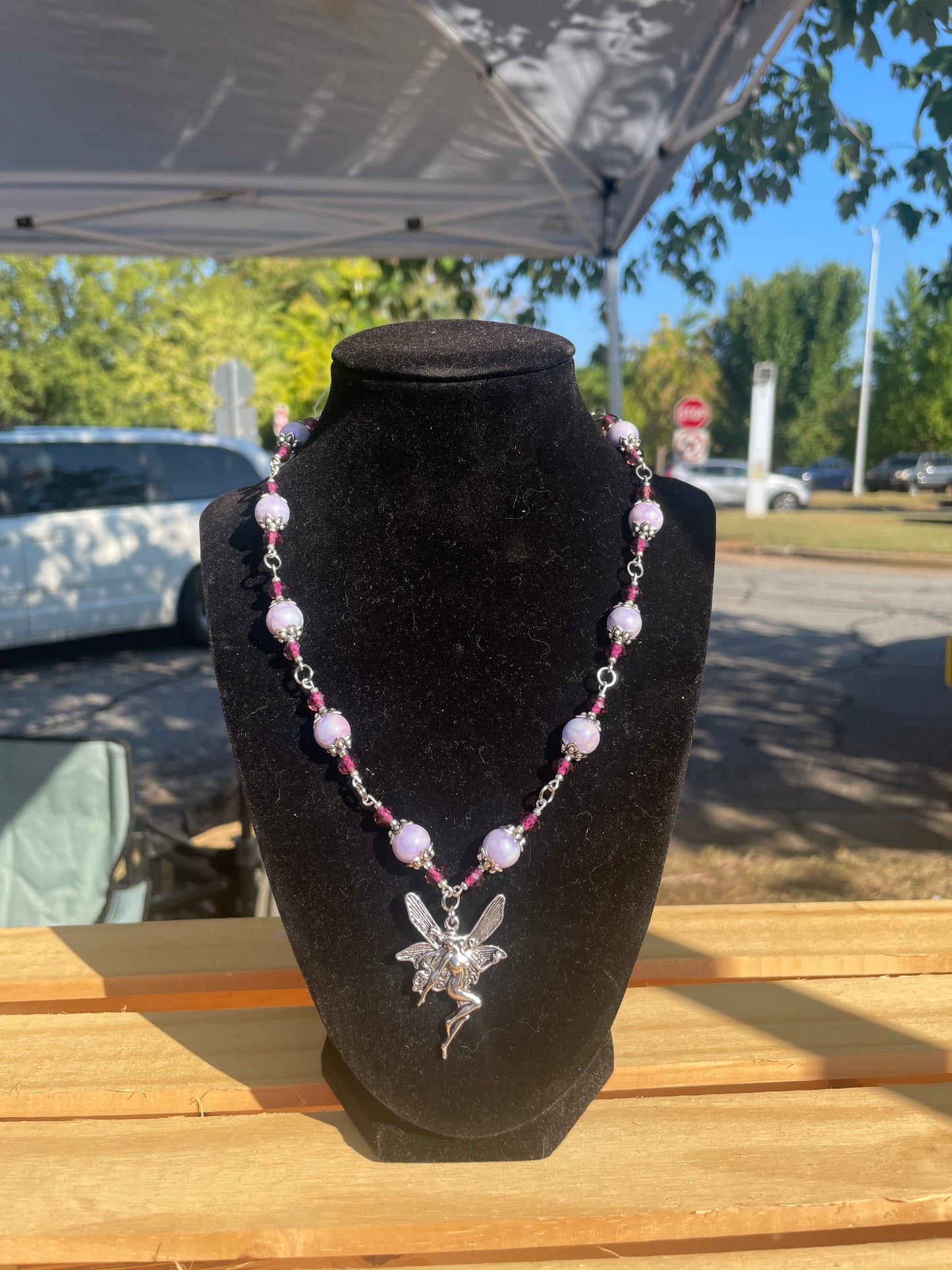 Purple Pixie Necklace